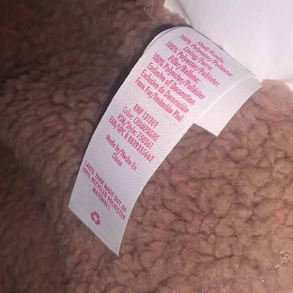 NWOT Justice Puffer Jacket size 5/6. - Picture 9 of 16